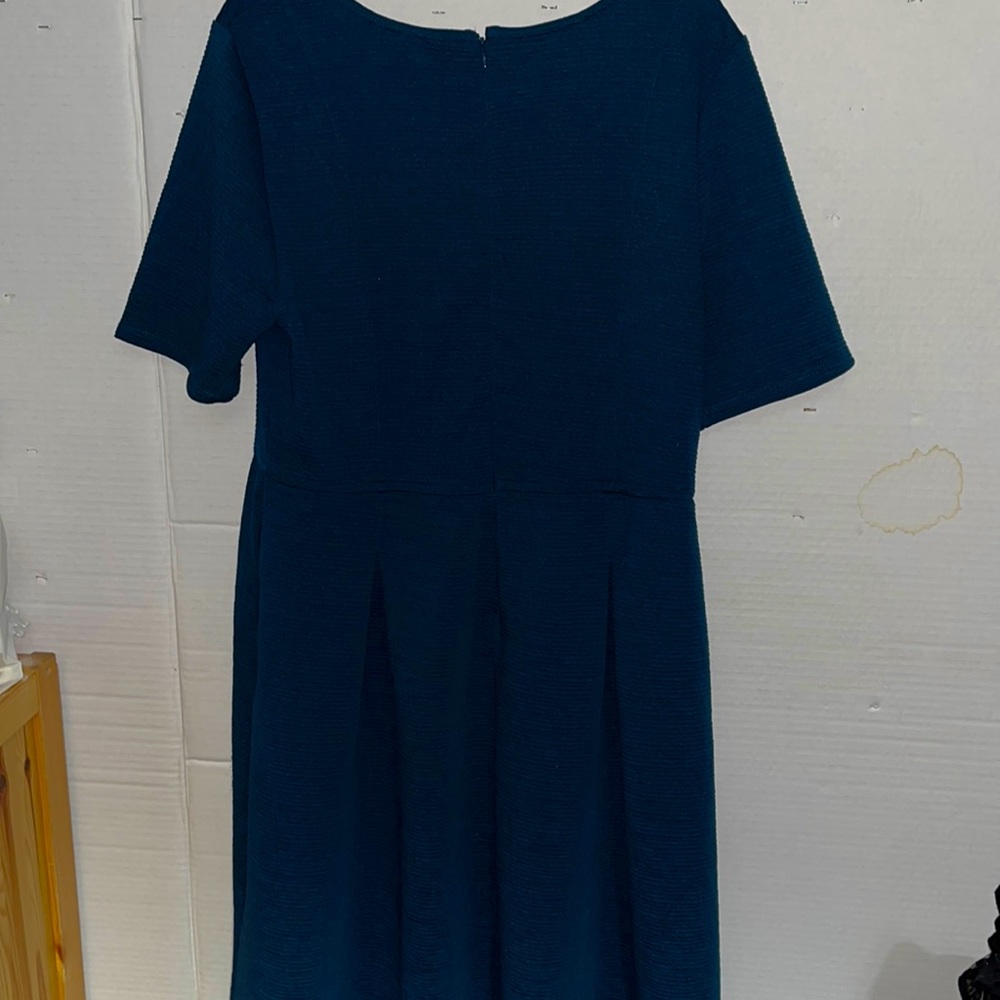 Blue dress
